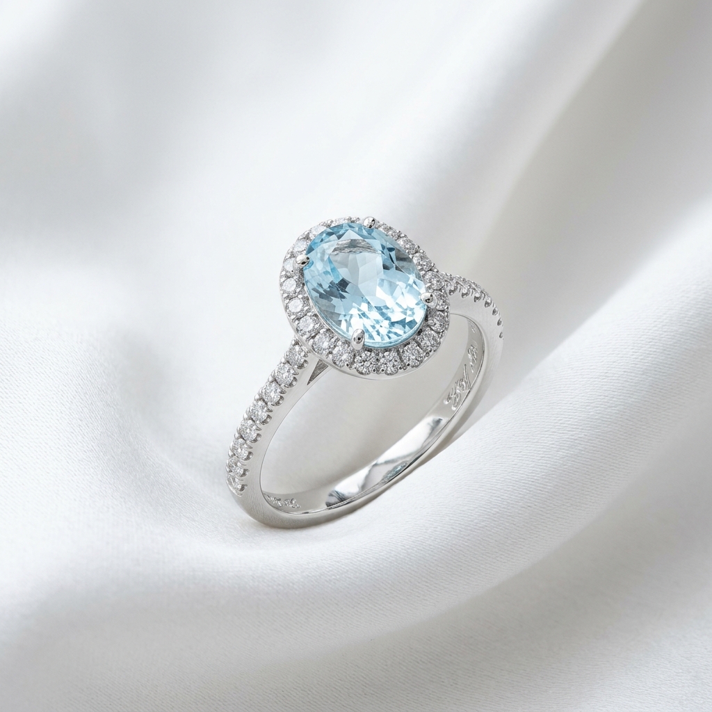 Aquamarine Ring